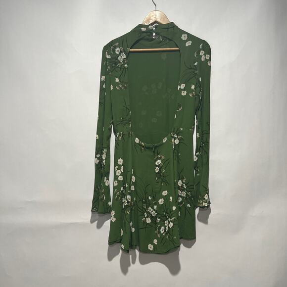 Reformation Womens Persis Floral Minidress Multicolor Size 8 NWT - Picture 4 of 8